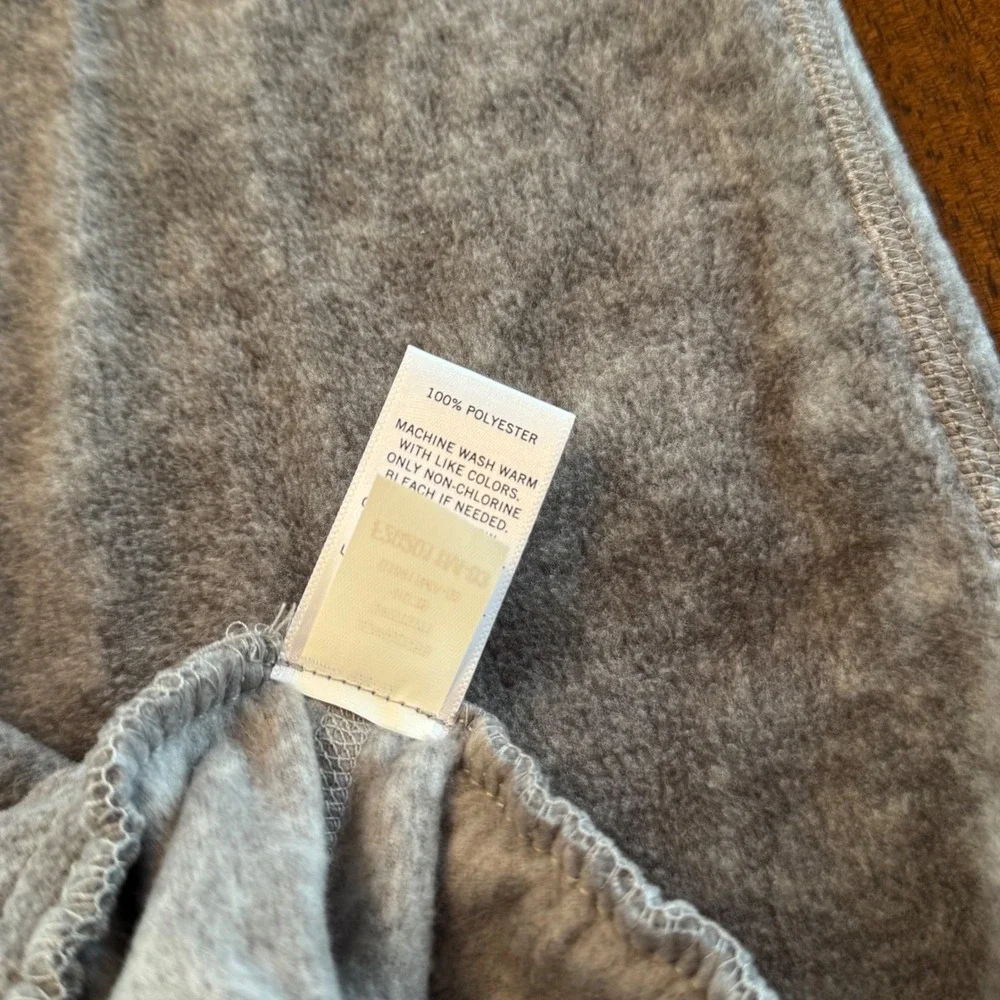 Tucker + Tate Kids Grey Heather Fleece Jogger Pajama Pants L 10/12 NEW Nordstrom